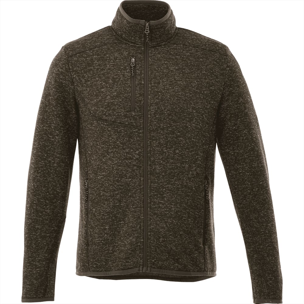 Tremblant Knit Jacket - Mens - TM18610 Image Loden Heather