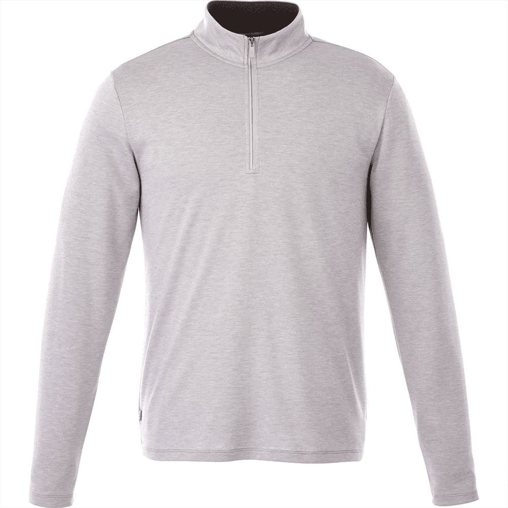 Stratton Knit Quarter Zip - Mens - TM18612 Image Heather Grey