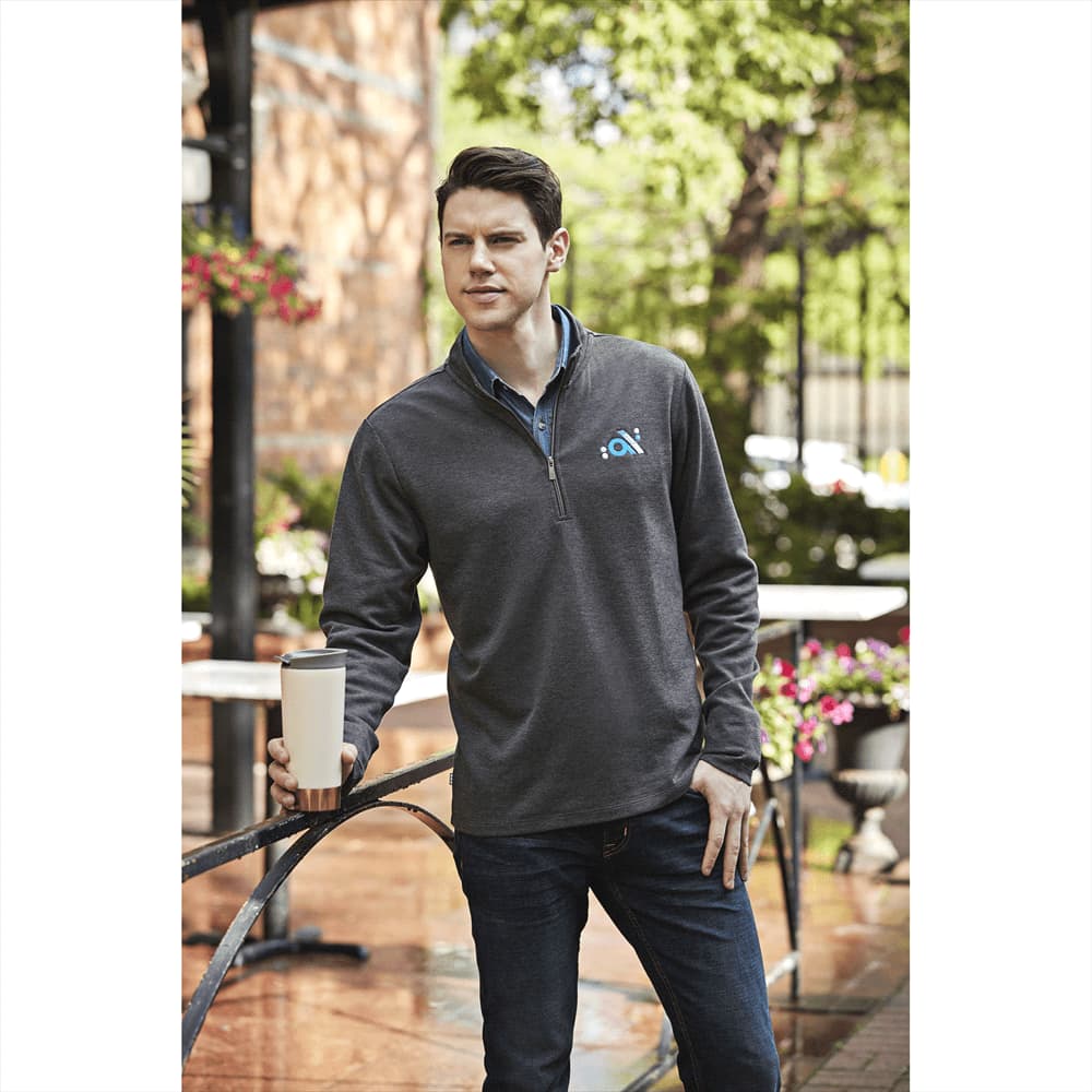Stratton Knit Quarter Zip - Mens - TM18612 Image 