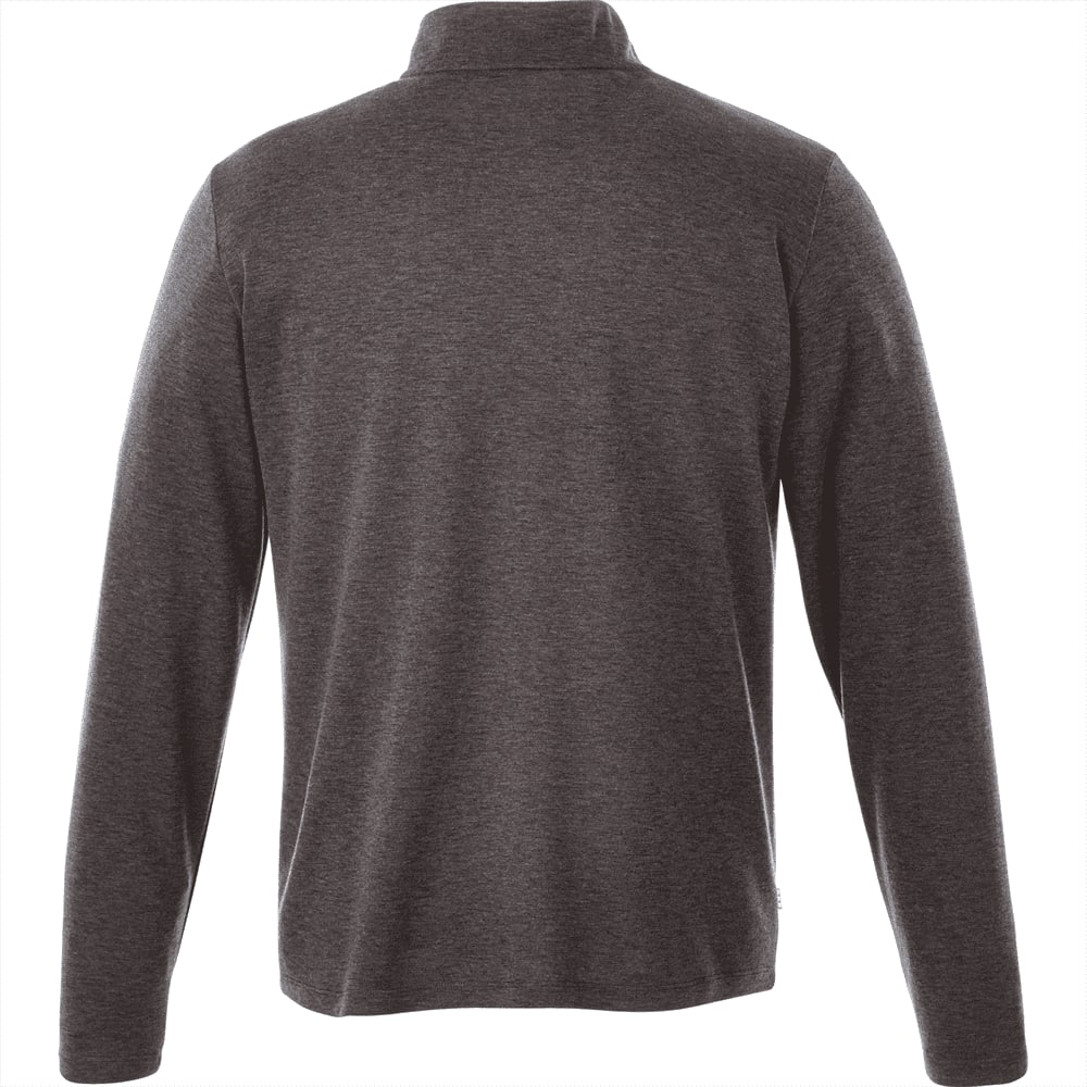 Stratton Knit Quarter Zip - Mens - TM18612 Image Heather Dark Charcoal