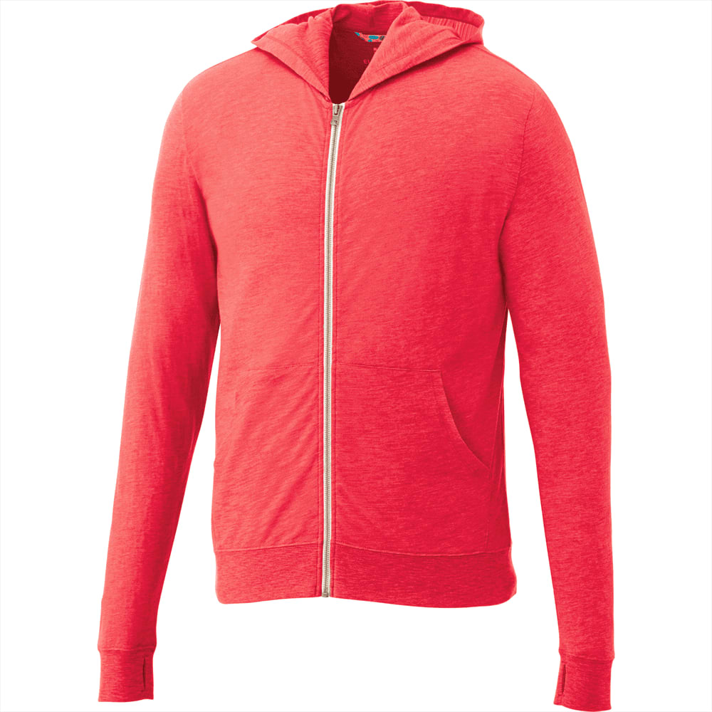 Garner Knit Full Zip Hoody - Mens - TM18731 Image Team Red Heather