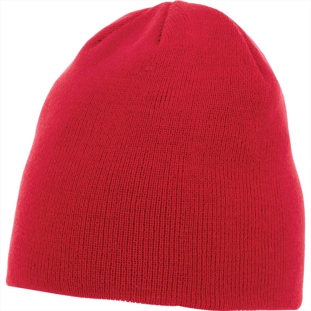 Level Knit Beanie - Unisex - TM36102 Image Team Red