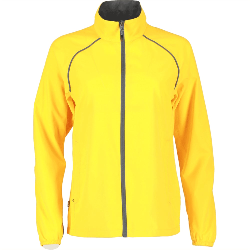Egmont Packable Jacket - Womens - TM92605 Image Yellow/Steel Grey