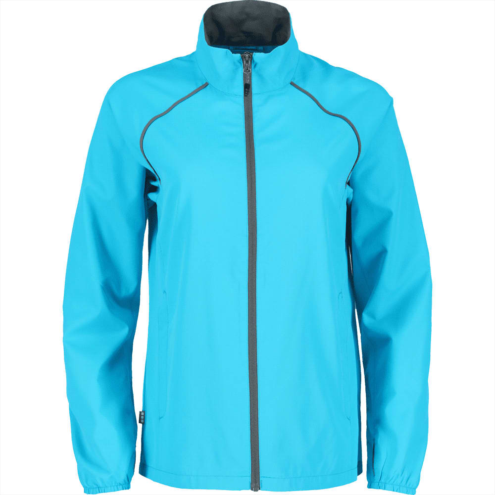 Egmont Packable Jacket - Womens - TM92605 Image Aspen Blue/Steel Grey
