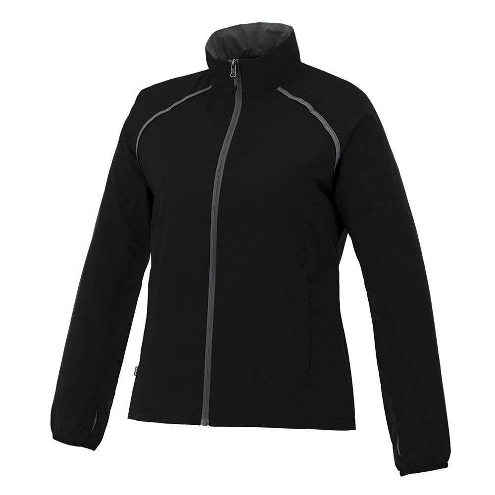 Egmont Packable Jacket - Womens - TM92605 Image Black/Steel Grey