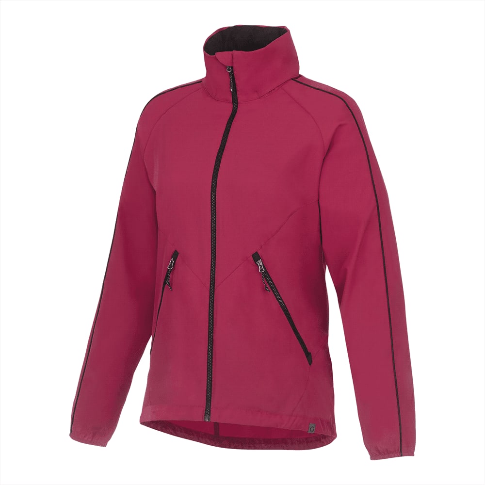 Rincon Eco Packable Jacket - Womens - TM92725 Image Vintage Red/Black
