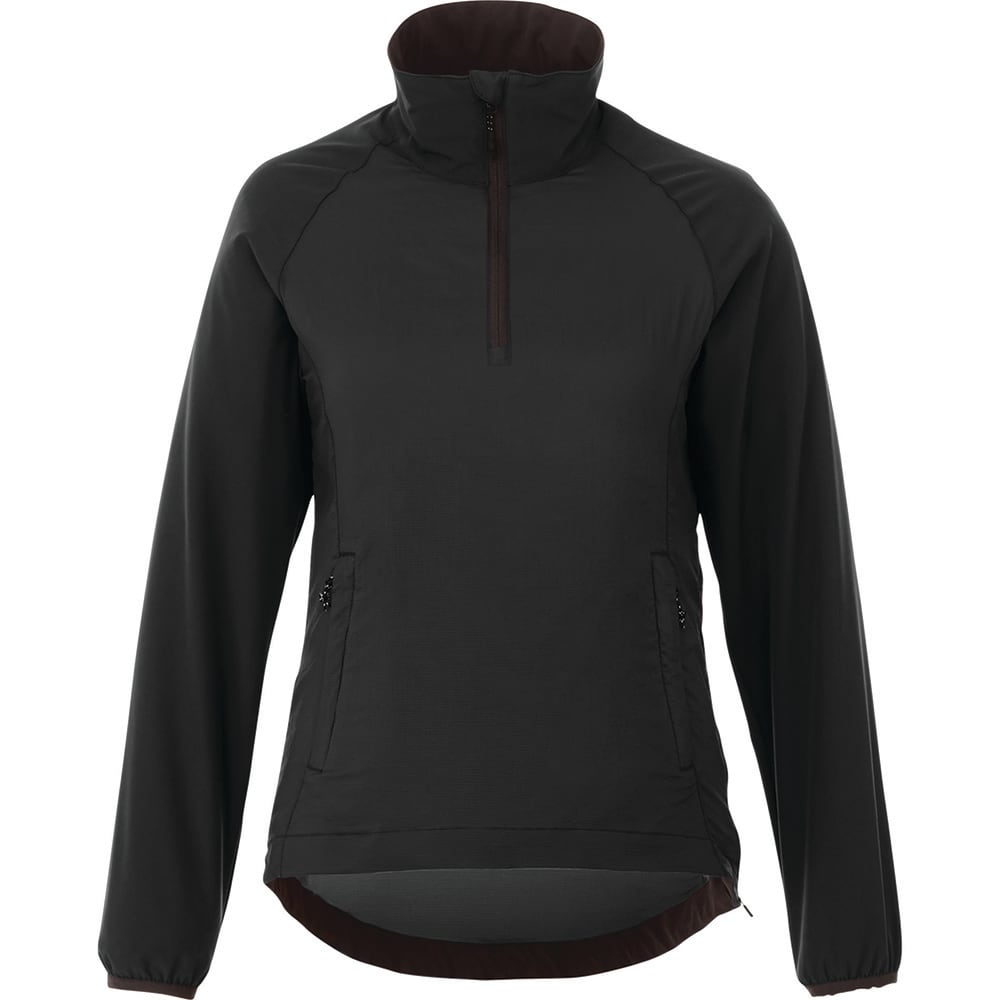 Odaray Half Zip Lightweight Jacket - Womens - TM92802 Image Black Smoke