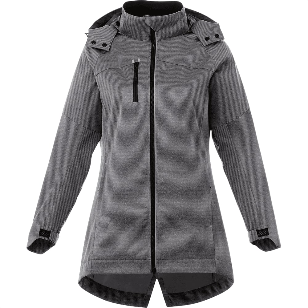Bergamo Softshell Jacket - Womens - TM92906 Image Black Smoke
