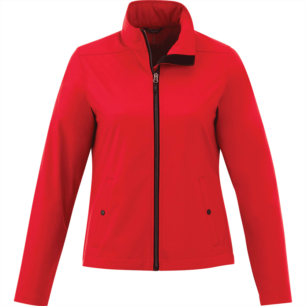 Karmine Softshell Jacket - Womens - TM92937 Image Team Red