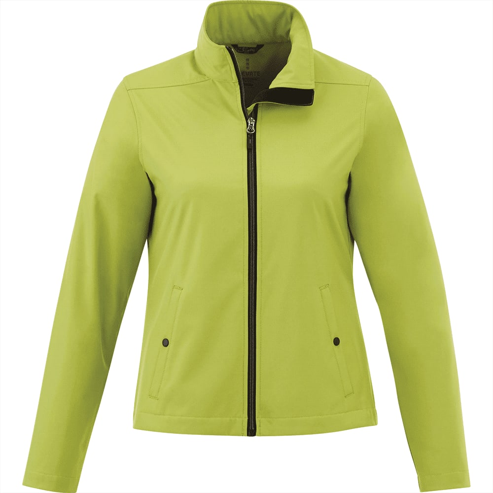 Karmine Softshell Jacket - Womens - TM92937 Image Dark Citron Green