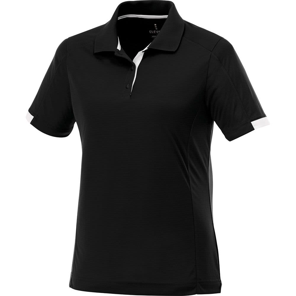 Kiso Short Sleeve Polo - Womens - TM96209 Image Black/White