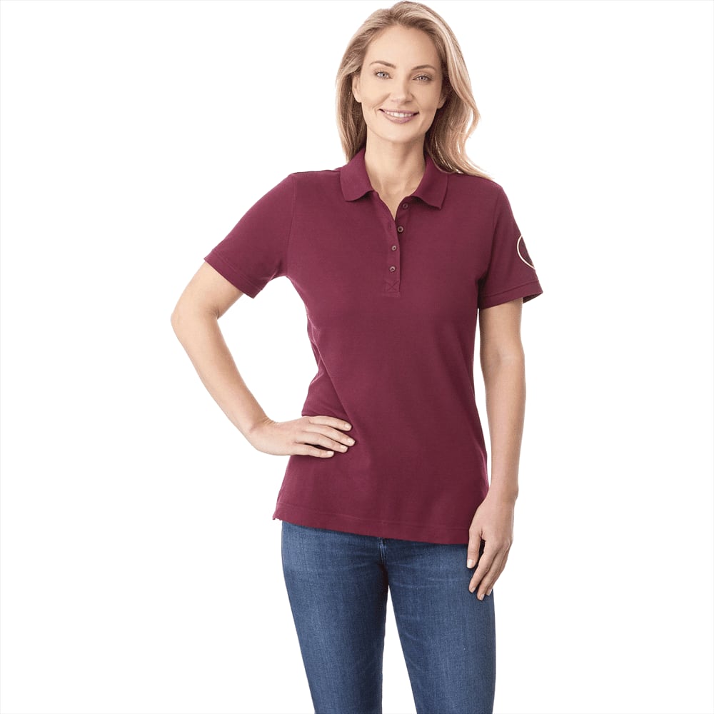 Crandall Short Sleeve Polo - Womens - TM96222 Image 