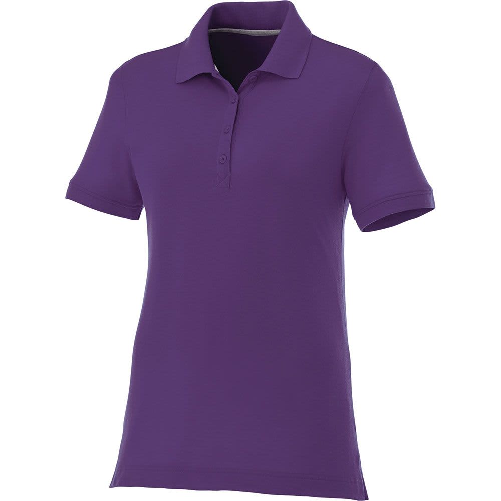 Crandall Short Sleeve Polo - Womens - TM96222 Image Purple