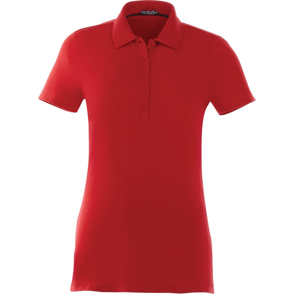 Acadia Short Sleeve Polo - Womens - TM96224 Image Team Red