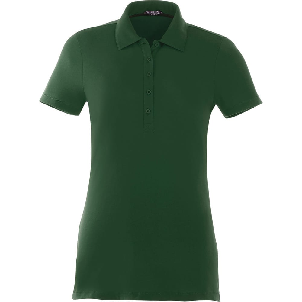Acadia Short Sleeve Polo - Womens - TM96224 Image Forest Green