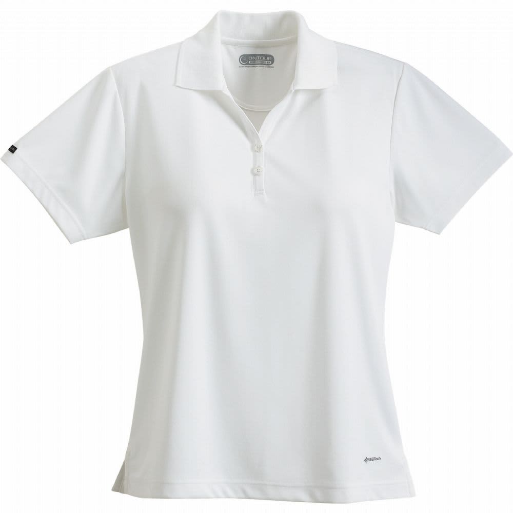 Moreno Short Sleeve Polo - Womens - TM96252 Image White