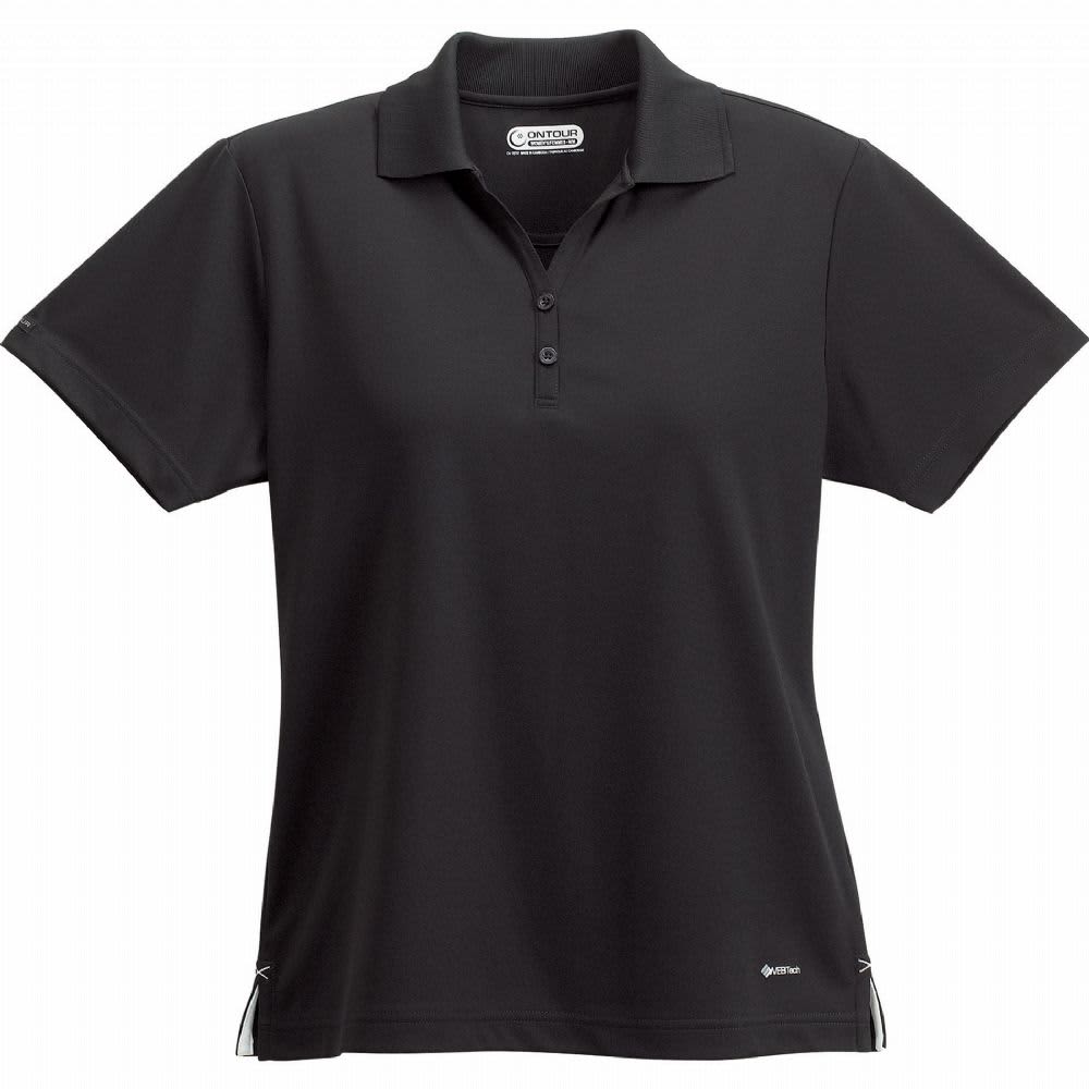 Moreno Short Sleeve Polo - Womens - TM96252 Image Black