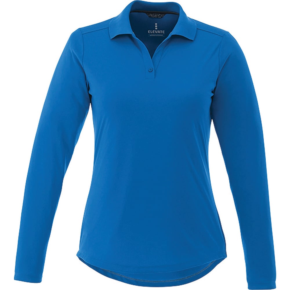 Mori Long Sleeve Polo - Womens - TM96255 Image Olympic Blue