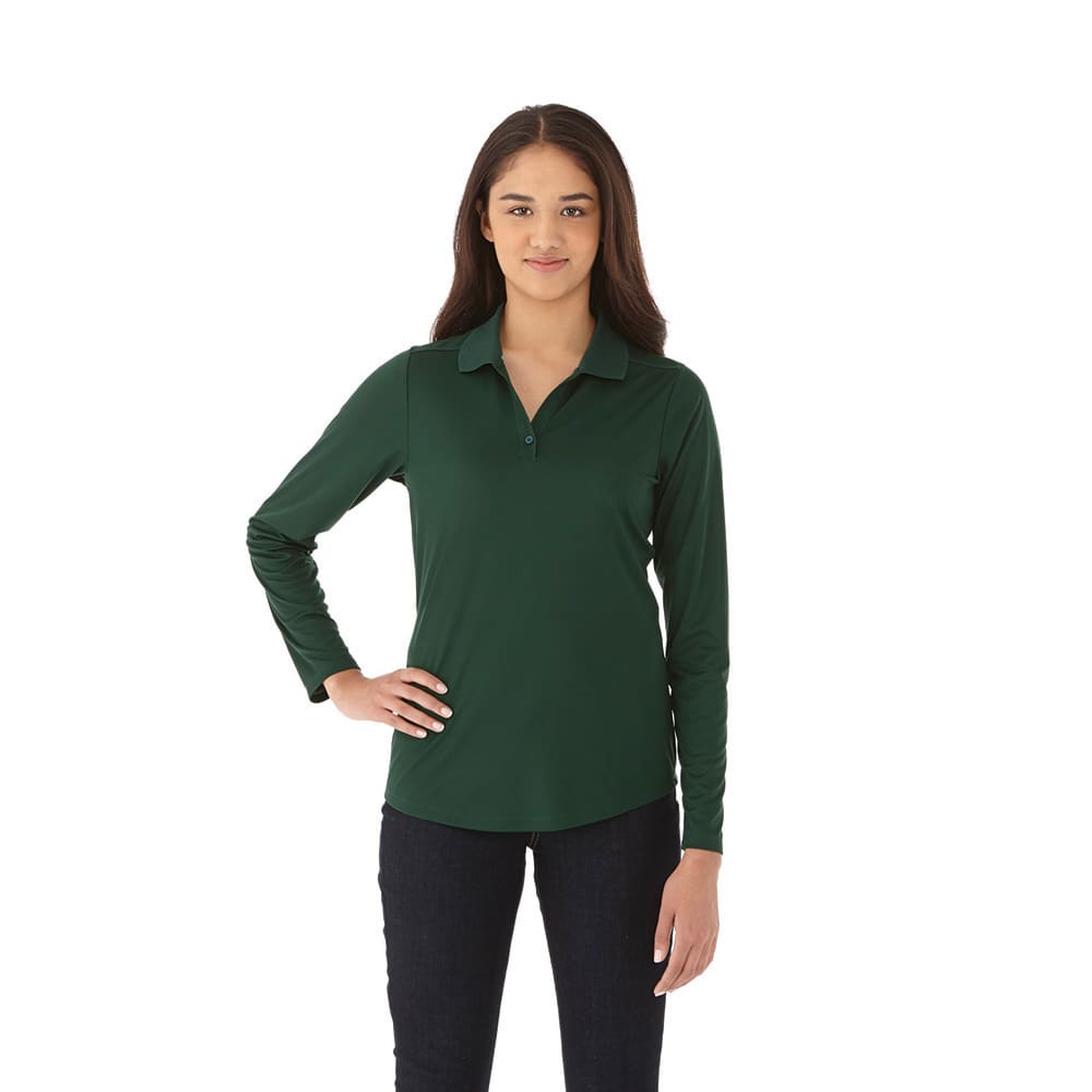 Mori Long Sleeve Polo - Womens - TM96255 Image