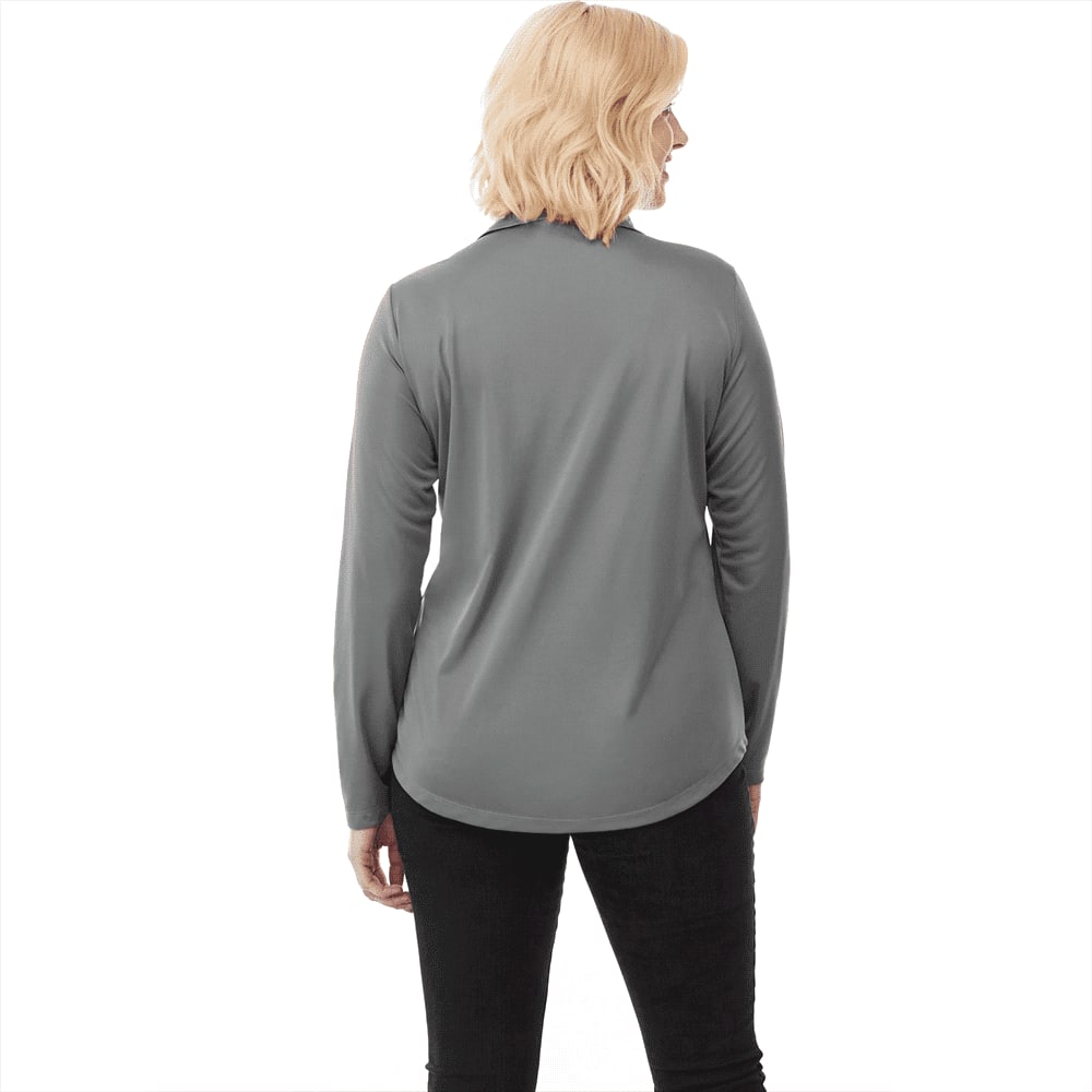 Mori Long Sleeve Polo - Womens - TM96255 Image