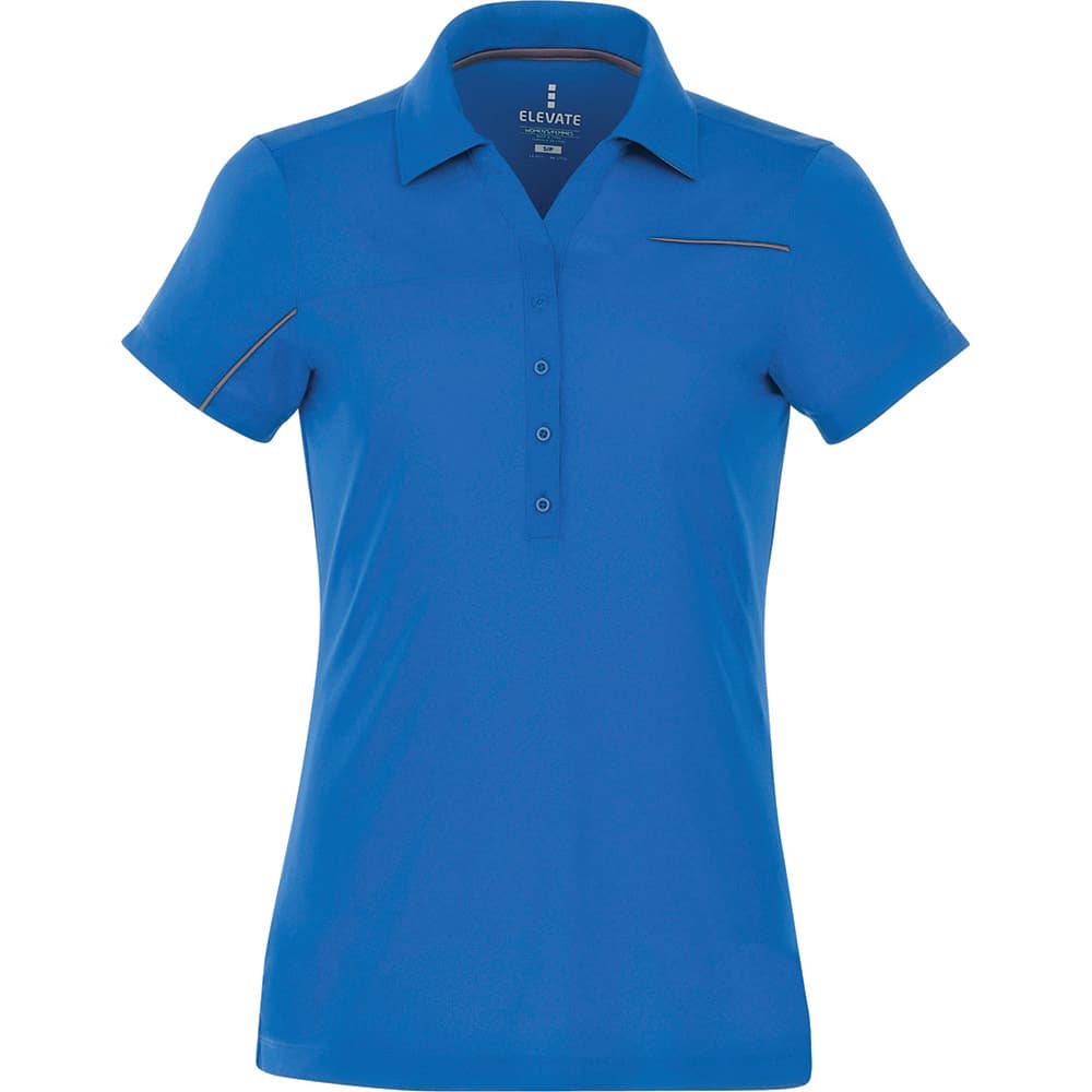 Wilcox Short Sleeve Polo - Womens - TM96309 Image Olympic Blue/Steel Grey