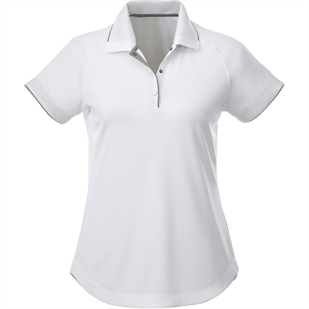 Remus Short Sleeve Polo - Womens - TM96310 Image White/Quarry