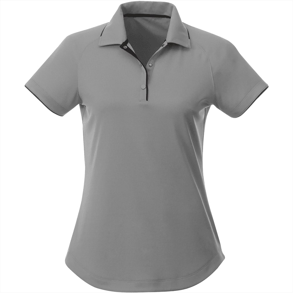 Remus Short Sleeve Polo - Womens - TM96310 Image Quarry/Black