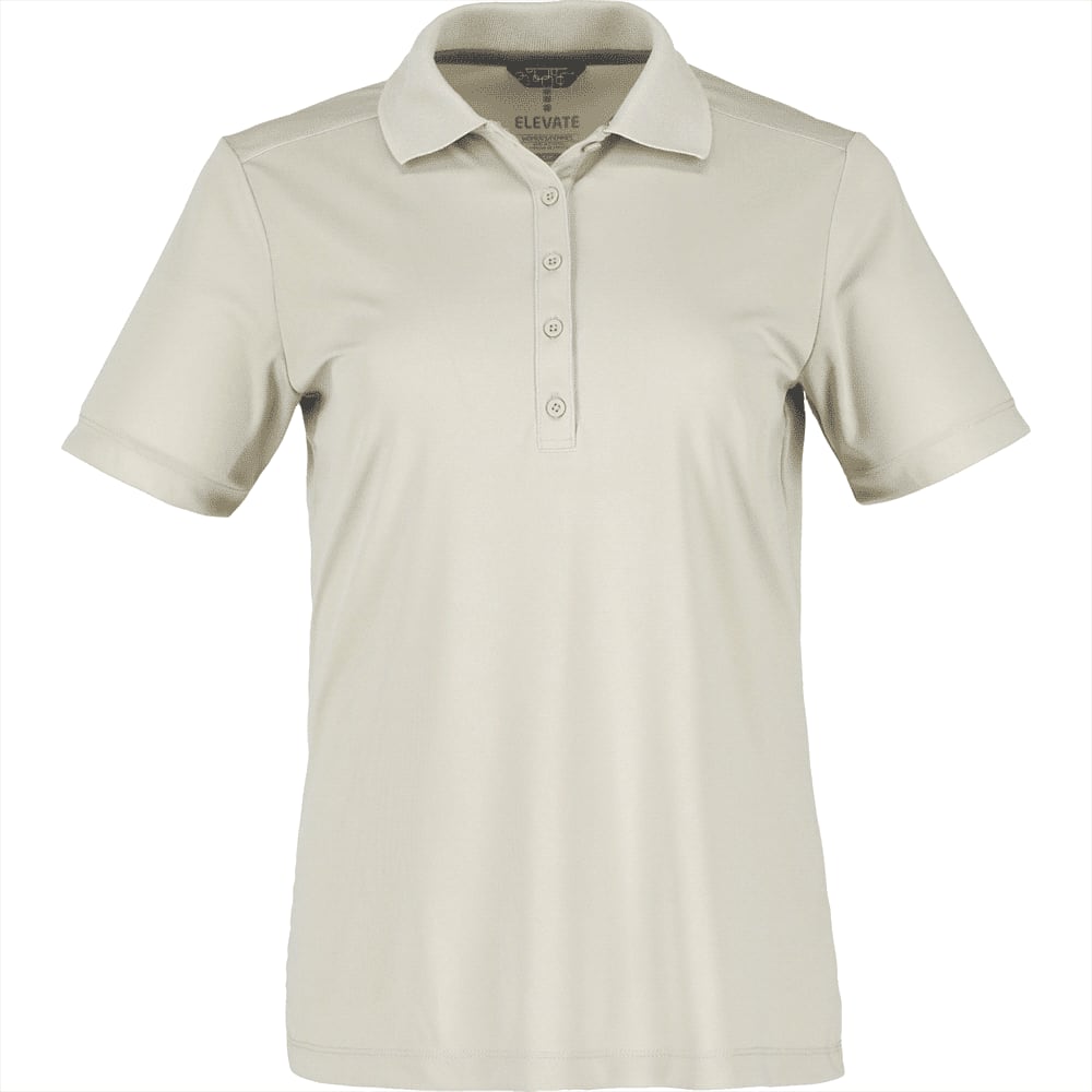 Dade Short Sleeve Polo - Womens - TM96398 Image Sandstone