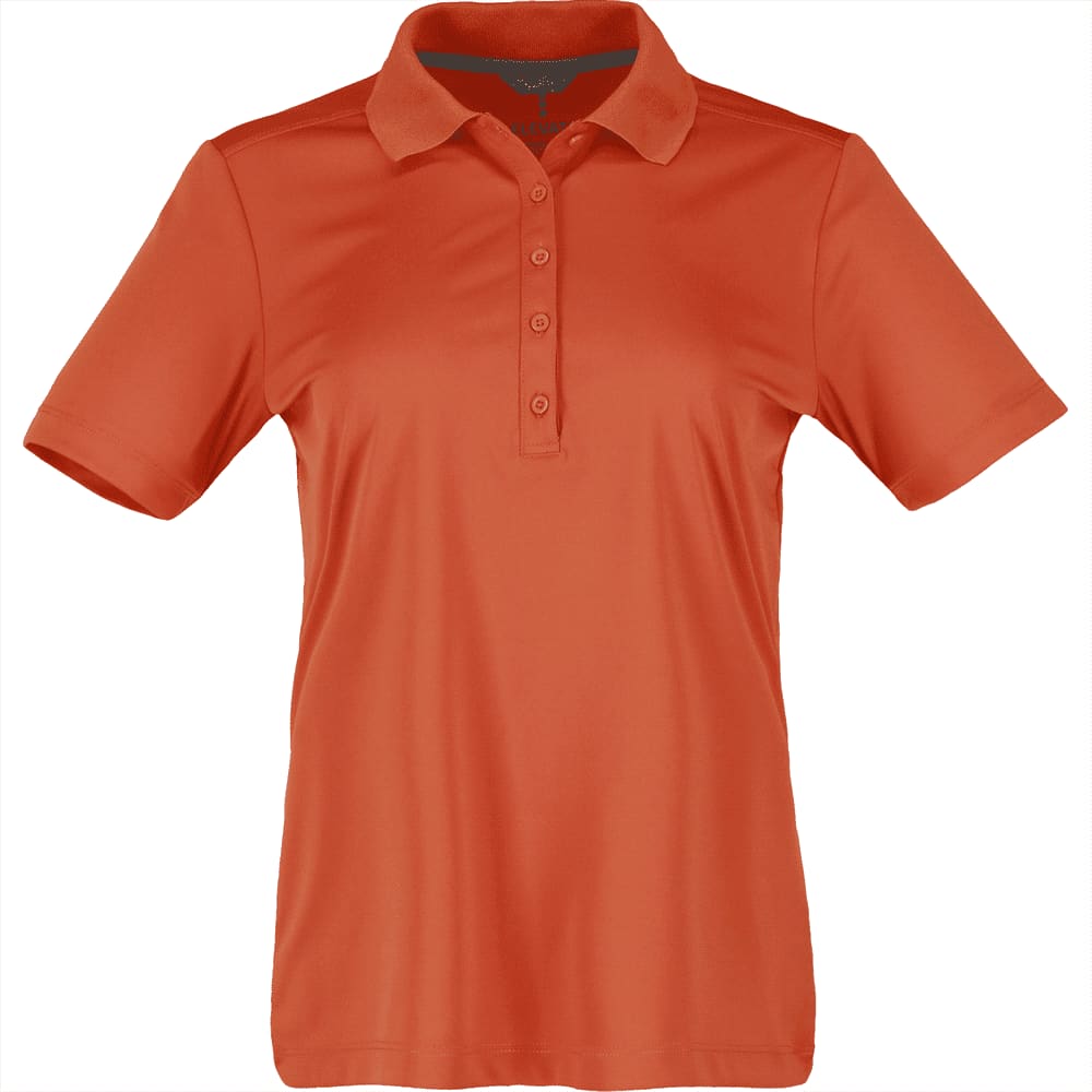 Dade Short Sleeve Polo - Womens - TM96398 Image Saffron