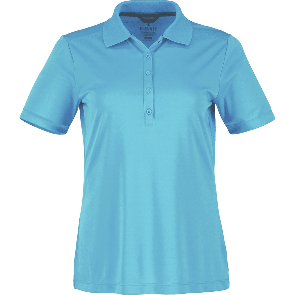 Dade Short Sleeve Polo - Womens - TM96398 Image Aspen Blue