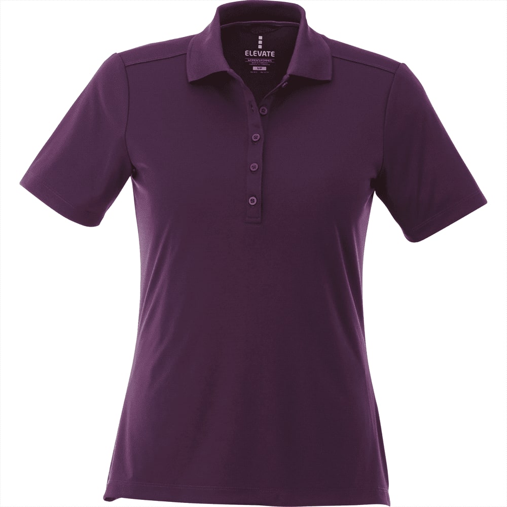 Dade Short Sleeve Polo - Womens - TM96398 Image Dark Plum