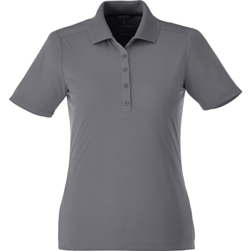 Dade Short Sleeve Polo - Womens - TM96398 Image Steel Grey
