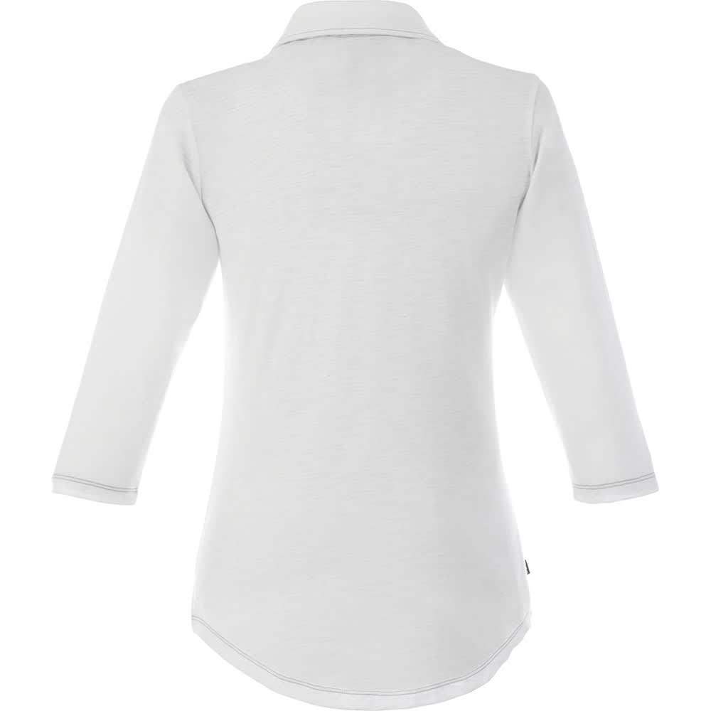 TIPTON Three Quarter Sleeve Polo – Womens