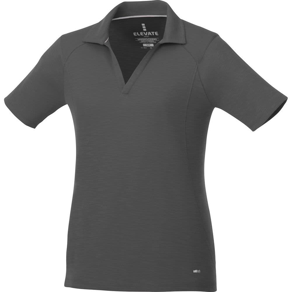 Jepson Short Sleeve Polo - Womens - TM96608 Image Anthracite