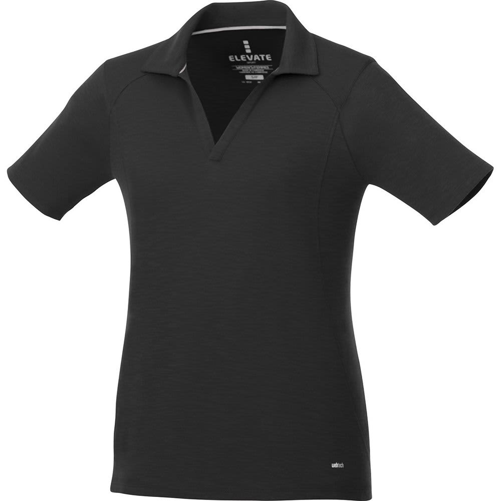 Jepson Short Sleeve Polo - Womens - TM96608 Image Black
