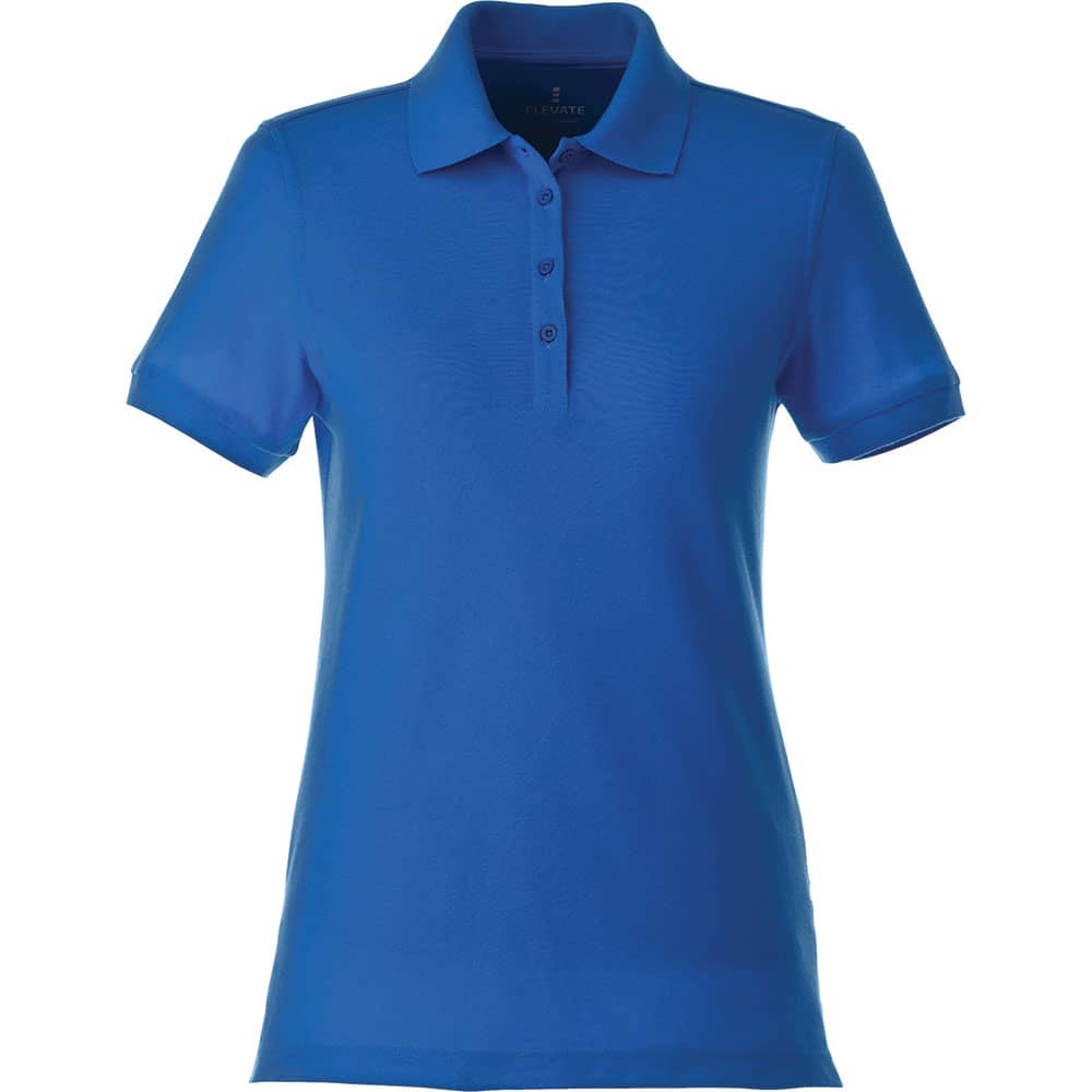 Belmont Short Sleeve Polo - Womens - TM96624 Image New Royal