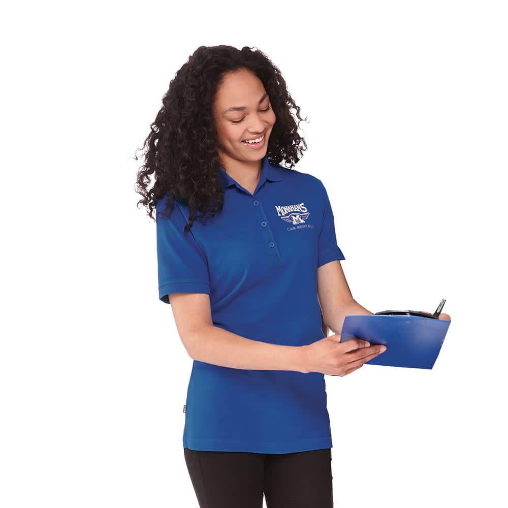 Belmont Short Sleeve Polo - Womens - TM96624 Image 