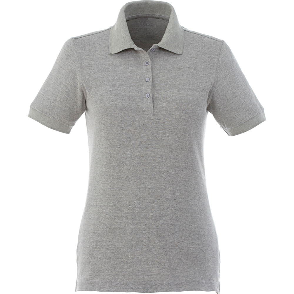 Belmont Short Sleeve Polo - Womens - TM96624 Image Heather Grey