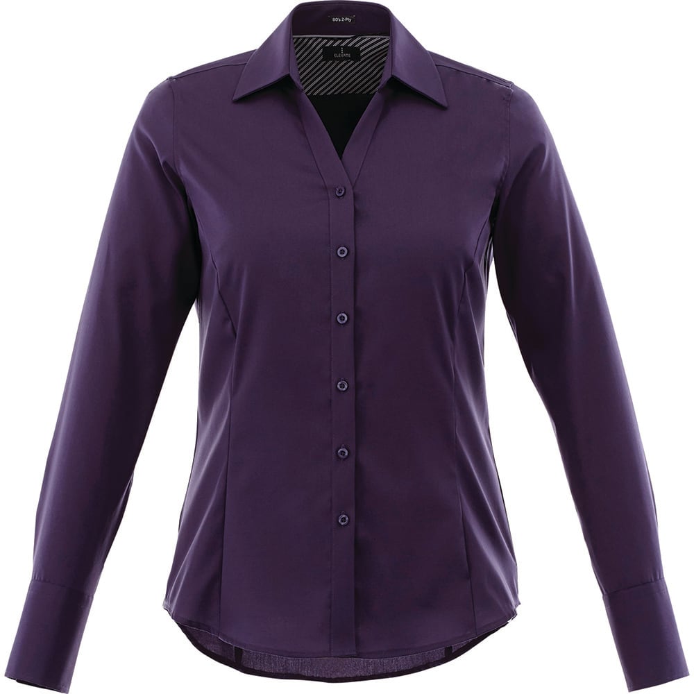 Cromwell Long Sleeve Shirt - Womens - TM97309 Image Dark Plum