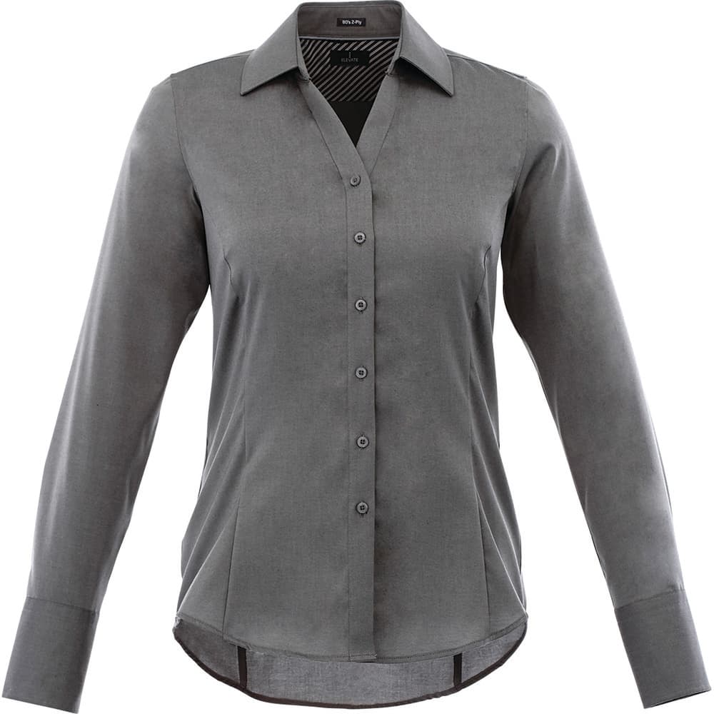 Cromwell Long Sleeve Shirt - Womens - TM97309 Image Grey Storm