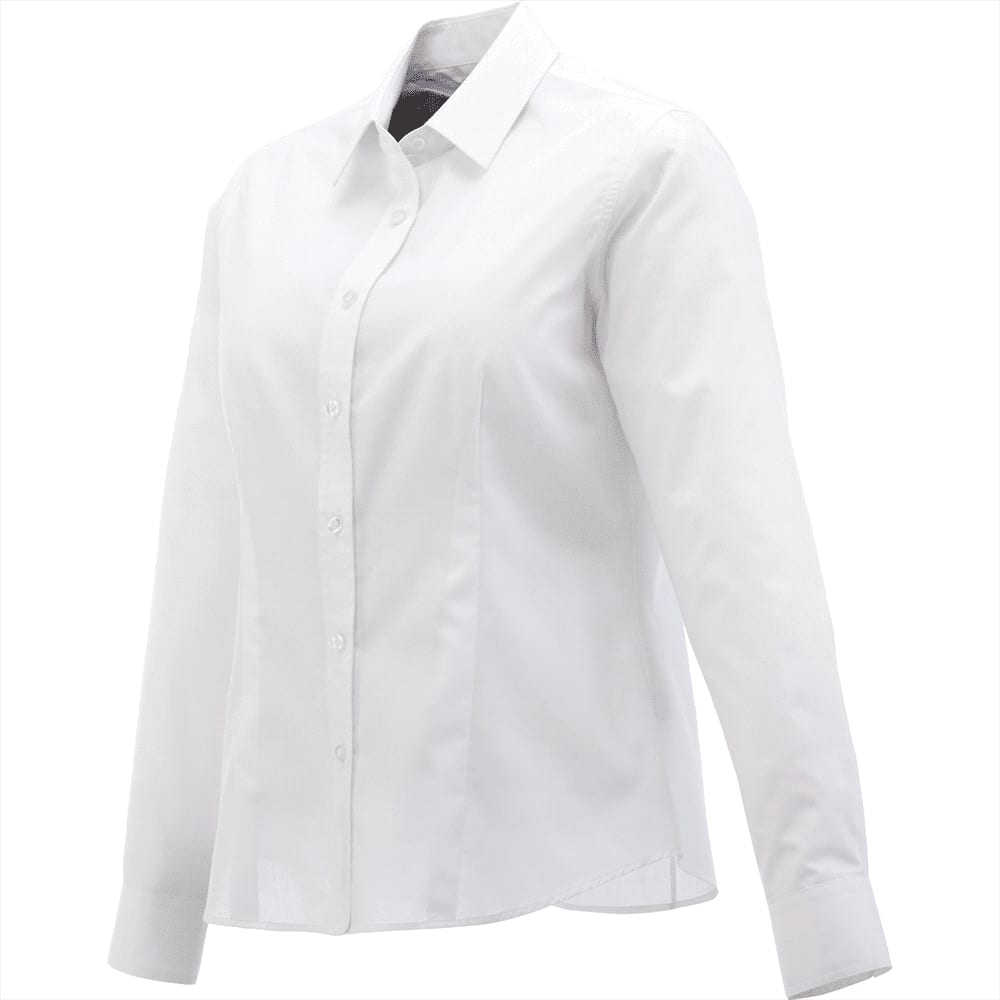 Preston Long Sleeve Shirt - Womens - TM97742 Image White