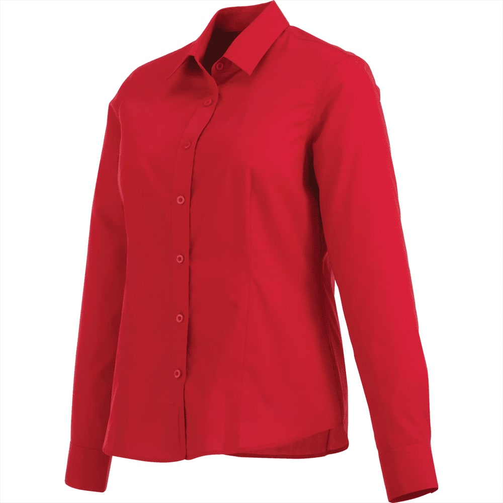 Preston Long Sleeve Shirt - Womens - TM97742 Image Team Red
