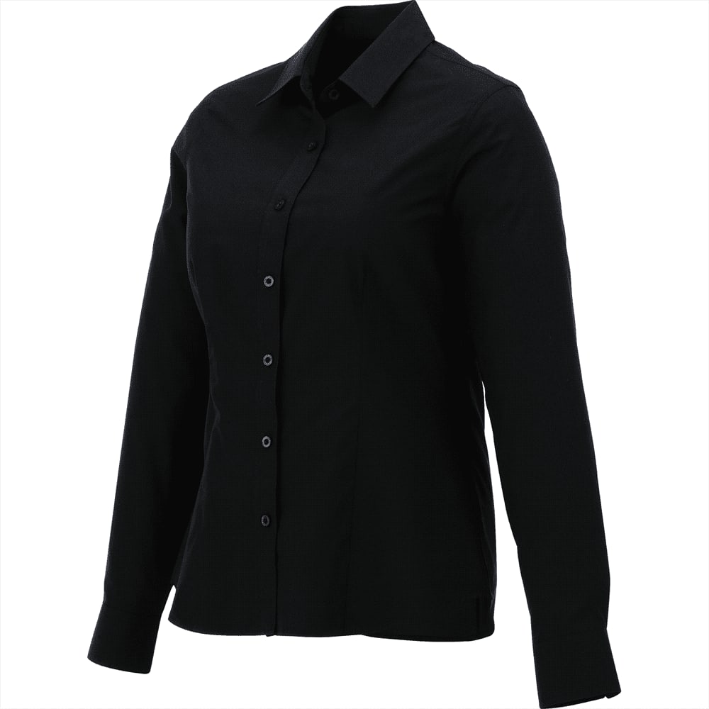 Preston Long Sleeve Shirt - Womens - TM97742 Image Black