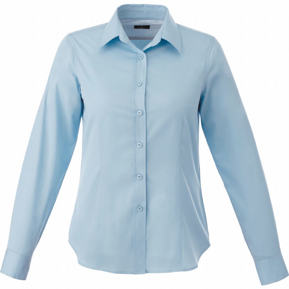 Wilshire Long Sleeve Shirt - Womens - TM97744 Image Frost Blue