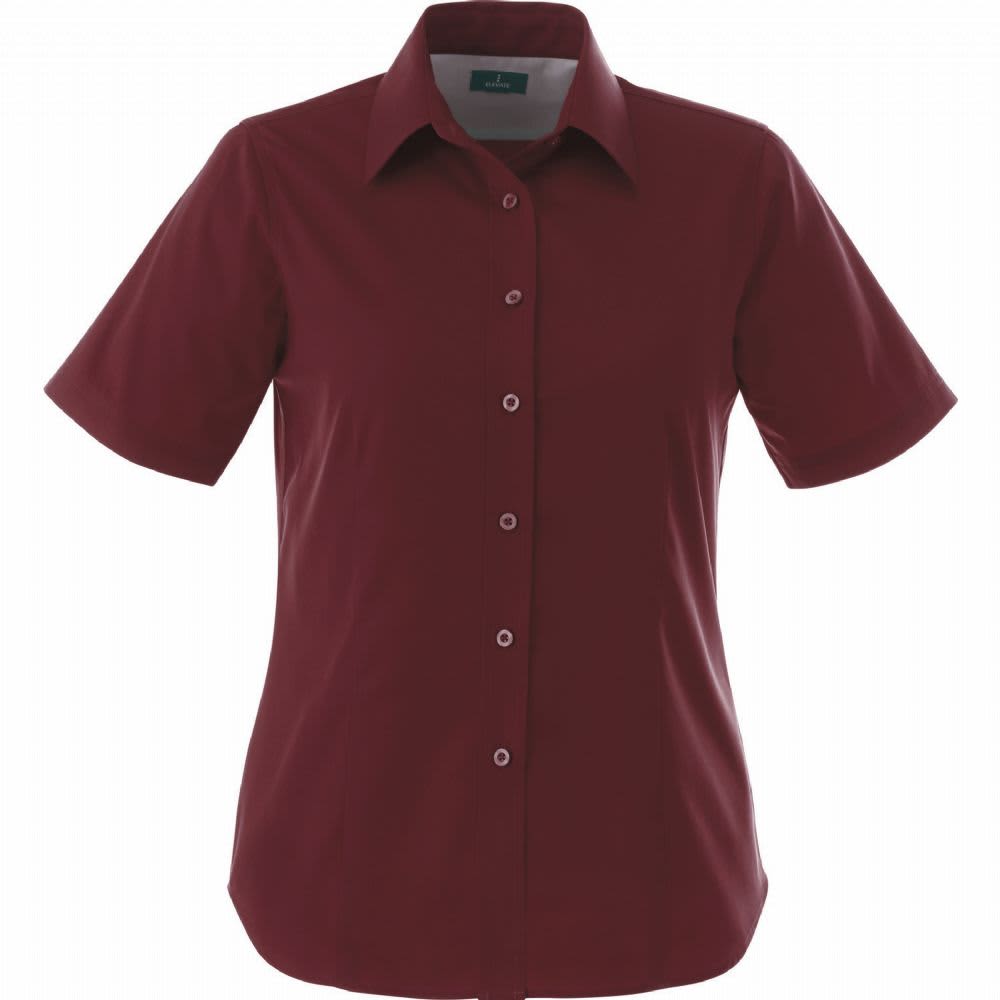 Stirling Short Sleeve Shirt - Womens - TM97745 Image Maroon