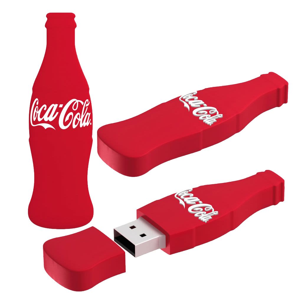 2D Custom Shape USB Flash Drive - Factory Direct