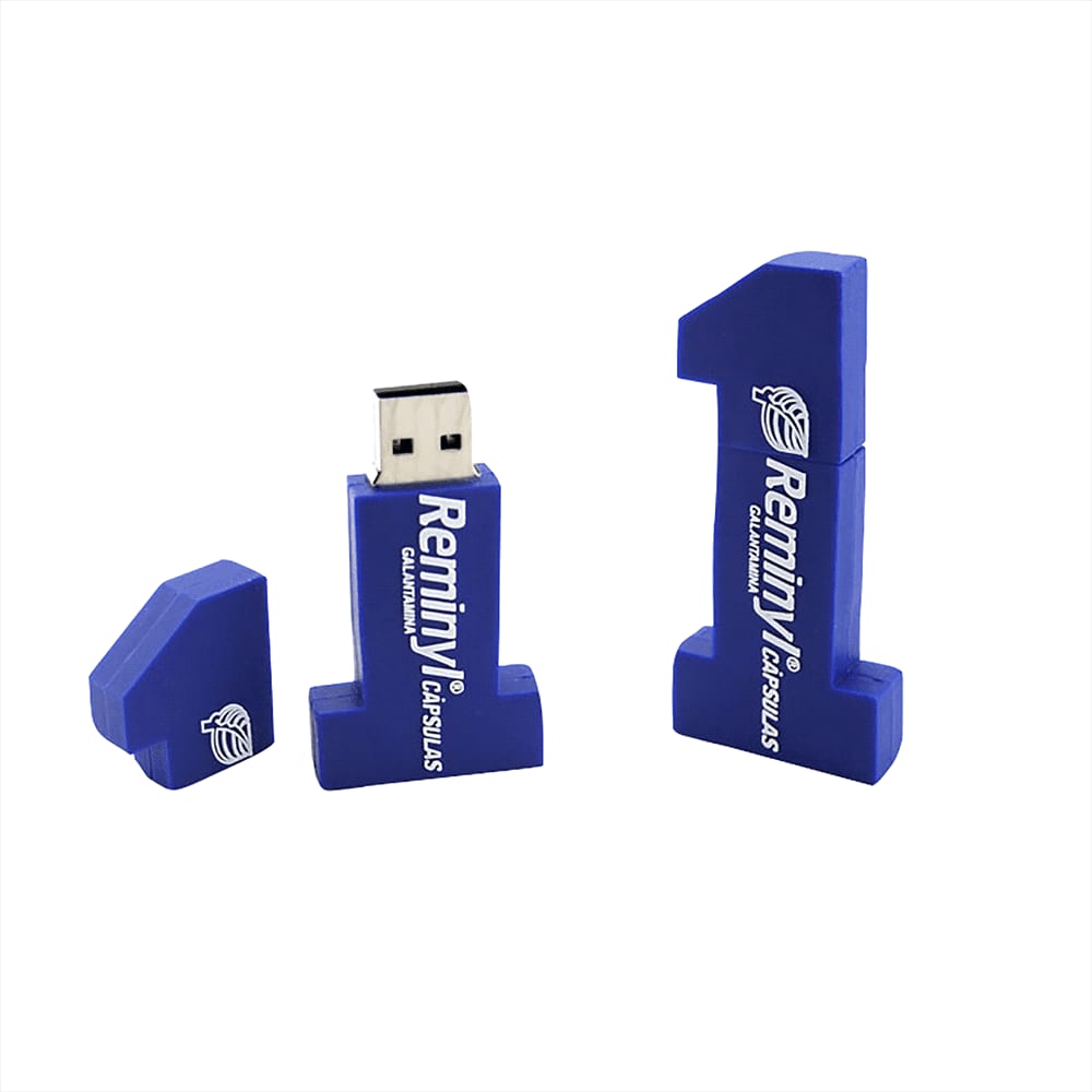 2D Custom Shape USB Flash Drive - Factory Direct