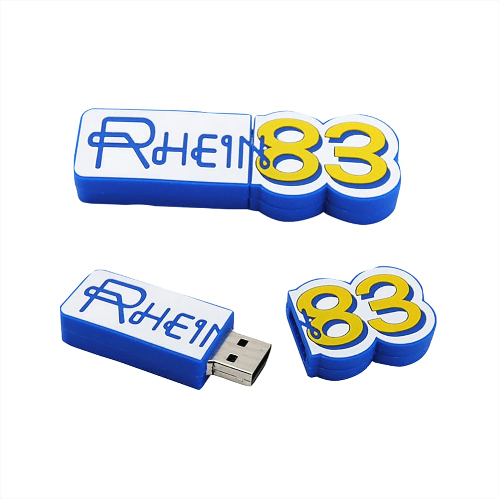 2D Custom Shape USB Flash Drive - Factory Direct