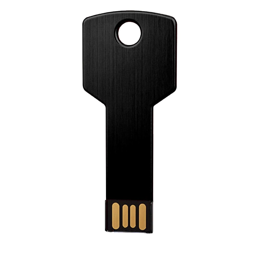 Key Shaped USB - 4GB - Locally Stocked - 8011_4 Image Black
