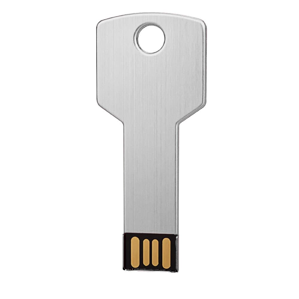 Key Shaped USB - 4GB - Locally Stocked - 8011_4 Image Silver